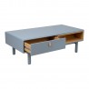 Coffee table IRIS 120x60xH40cm, grey