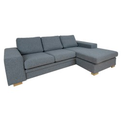 Corner sofa DAGMAR grey