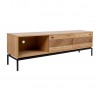 TV table CINDY 180x40xH55cm, MDF oak