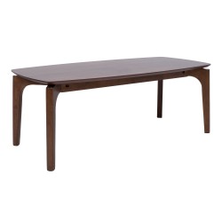 Coffee table HAYDIE 120x60xH45cm, walnut