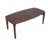 Coffee table HAYDIE 120x60xH45cm, walnut