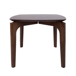 Side table HAYDIE 60x60xH50cm, walnut