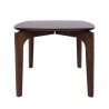 Side table HAYDIE 60x60xH50cm, walnut