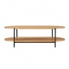 Coffee table DAVIA 115x60xH34cm, oak