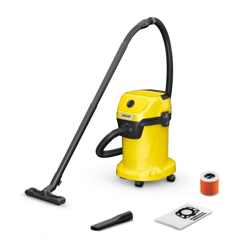 Kärcher 1.628-107.0 dust extractor Black, Yellow