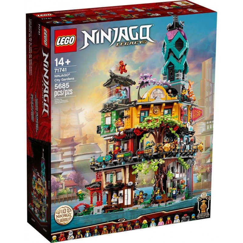 LEGO NINJAGO 71741 NINJAGO CITY GARDENS