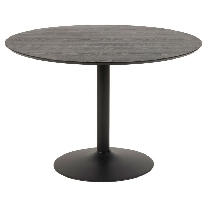 Dining table IBIZA D110xH74cm, black