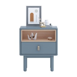 Nightstand IRIS 48x40xH55cm, grey