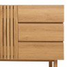 Sideboard SUNNY 120x40xH85cm, melamine oak