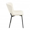 Chair MANOLO white boucle