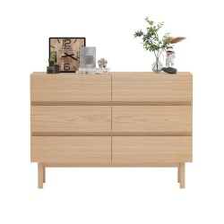 Sideboard SUNNY 120x40xH85cm, melamine oak