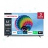 TV Set THOMSON 55" 4K/Smart QLED 3840x2160 Wireless LAN Bluetooth Google TV Dark Grey 55QG4S14