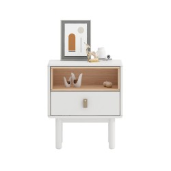 Nightstand IRIS 48x40xH55cm, white