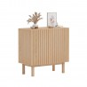 Sideboard SUNNY 80x40xH80cm, melamine oak