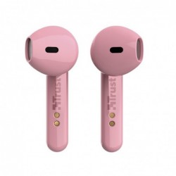 Trust Primo Headset True Wireless Stereo (TWS) In-ear Calls/Music Bluetooth Pink