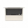 Apple MacBook Air 13-inch : M2 chip with 8-core CPU and 8-core GPU, 16GB, 256GB - Starlight