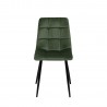 Chair CHILLI forest green velvet