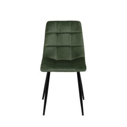 Chair CHILLI forest green velvet