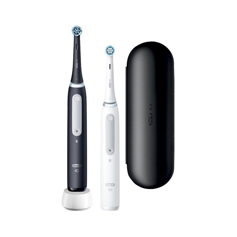 Szczoteczka elektryczna Oral-B iO4 Duo Matt Black/W