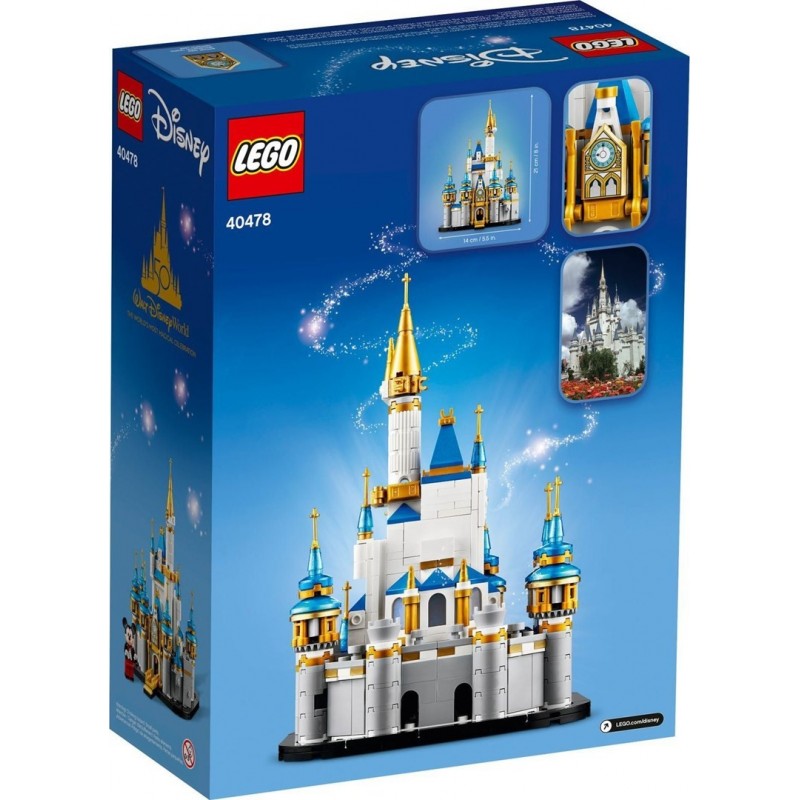 LEGO 40478 Disney Miniaturowy zamek Disneya