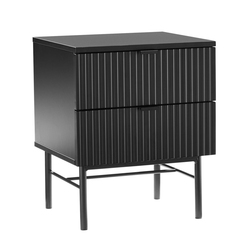 Öökapp SEQUENCE 2-sahtliga 45x40xH55cm, must