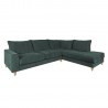 Corner sofa LAYLA RC, green