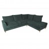 Corner sofa LAYLA RC, green