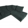 Corner sofa LAYLA RC, green