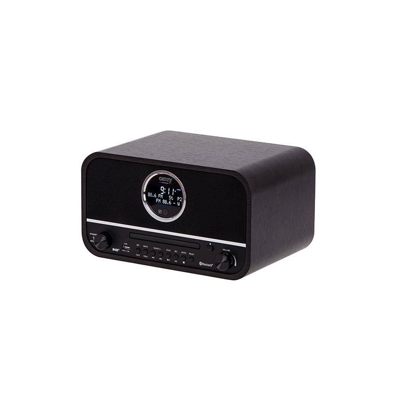Camry Retro Radio CR 1182 AUX in Black