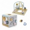 Viga PolarB Activity Box Wooden Educational Game Center 5in1 dice