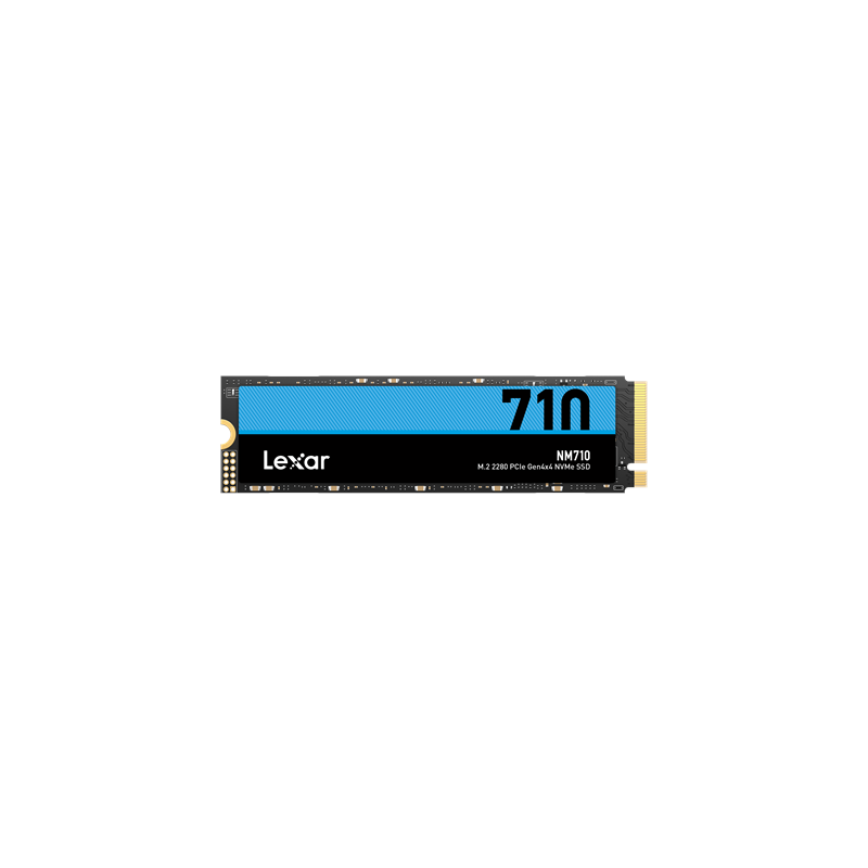 Lexar M.2 NVMe SSD NM710 2000 GB SSD form factor M.2 2280 Solid-state drive interface PCIe Gen4x4 Read speed