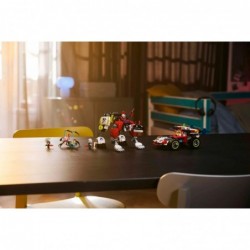 LEGO DREAMZZZ 71497 Cooper's Tiger Mech and Zero's Hot Rod Car