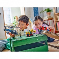 LEGO CITY 60462 Helicopter, Fire Truck and Submarine Remix