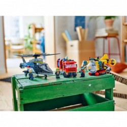 LEGO CITY 60462 Helicopter, Fire Truck and Submarine Remix