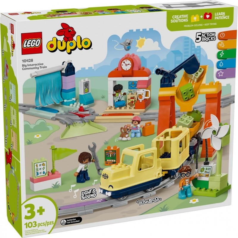 LEGO DUPLO 10428 Big Interactive Community Train