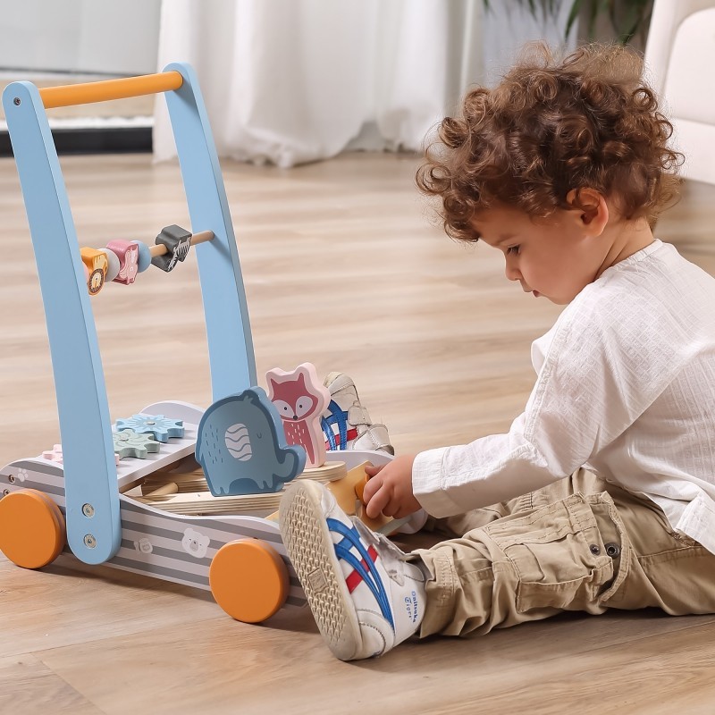 Viga PolarB Wooden Pusher Walker For Children Animals