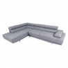 Corner sofa GALVIN LC, light grey