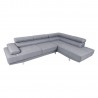 Corner sofa GALVIN RC, light grey