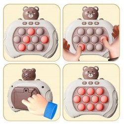 WOOPIE Game POP IT Interactive Anti-Stress Arcade Teddy Bear