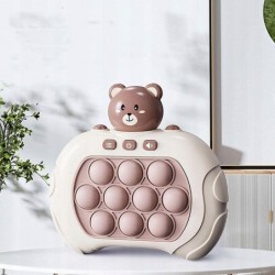 WOOPIE Game POP IT Interactive Anti-Stress Arcade Teddy Bear