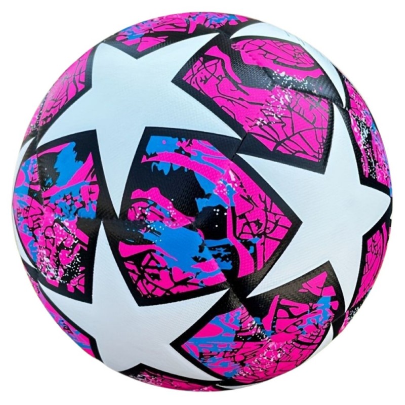 Football, 21.5 cm, size 5 stars, pink