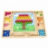 VIGA Wooden Game Catch Balls and Match the Puzzle