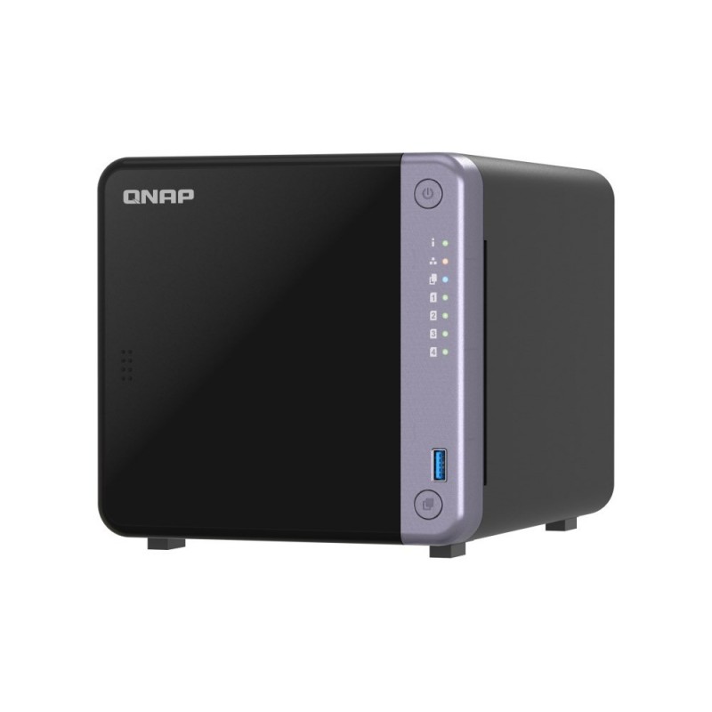 QNAP TS-432X-4G NAS/storage server Tower Ethernet LAN Black Alpine AL-524