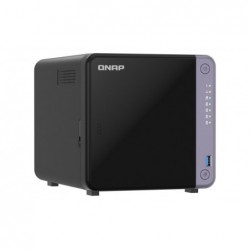 QNAP TS-432X-4G NAS/storage server Tower Ethernet LAN Black Alpine AL-524