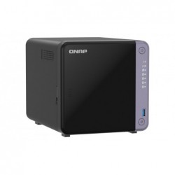 QNAP TS-432X-4G NAS/storage server Tower Ethernet LAN Black Alpine AL-524