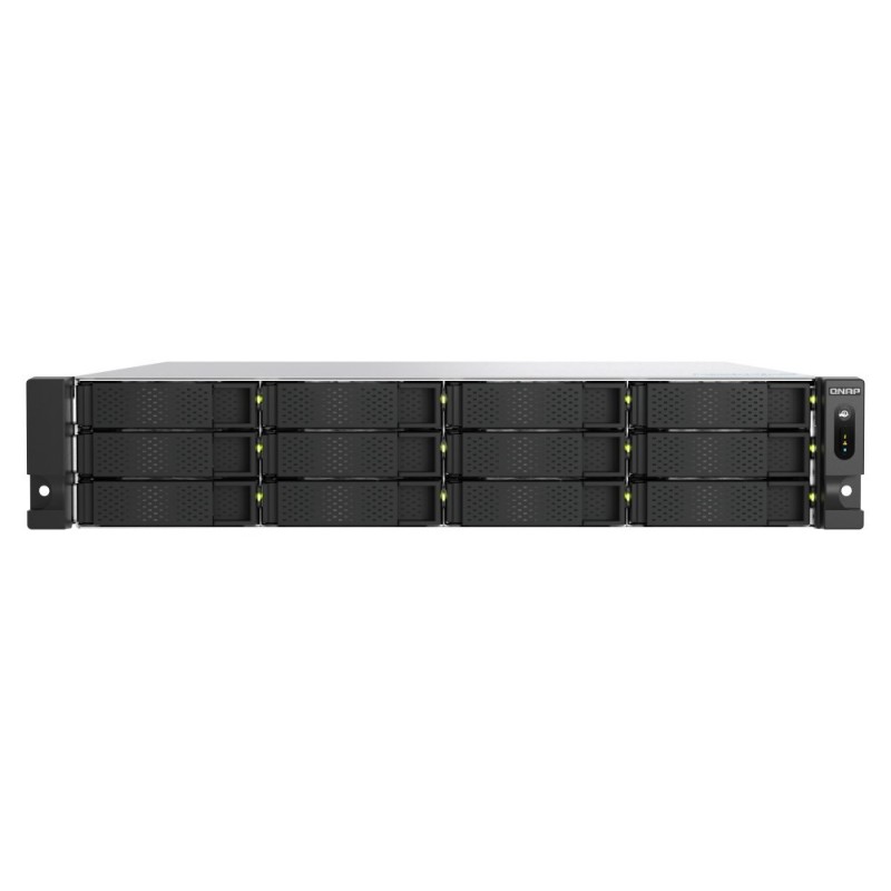 QNAP TS-H1277AXU-RP NAS Rack (2U) Ethernet LAN Black E-2136
