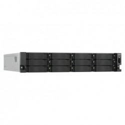 QNAP TS-H1277AXU-RP NAS Rack (2U) Ethernet LAN Black E-2136