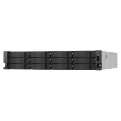 QNAP TS-H1277AXU-RP NAS Rack (2U) Ethernet LAN Black E-2136
