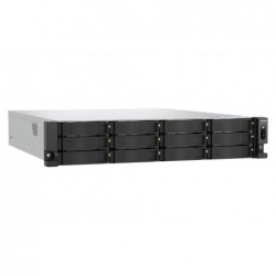 QNAP TS-H1277AXU-RP NAS Rack (2U) Ethernet LAN Black E-2136