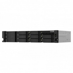 QNAP TS-864EU-8G NAS/storage server Rack (2U) Ethernet LAN Black